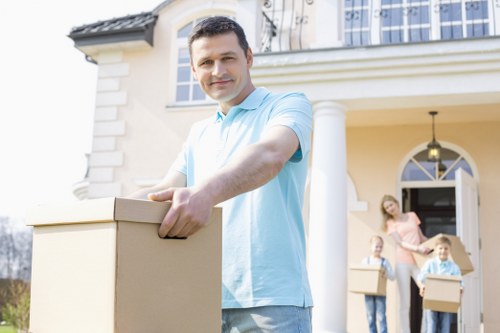 House move support with a man and van in Tooting
