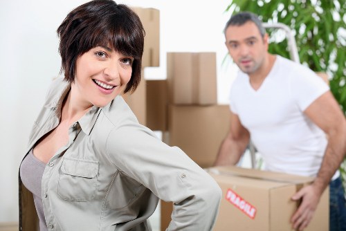 Specialist equipment used for safe piano moving