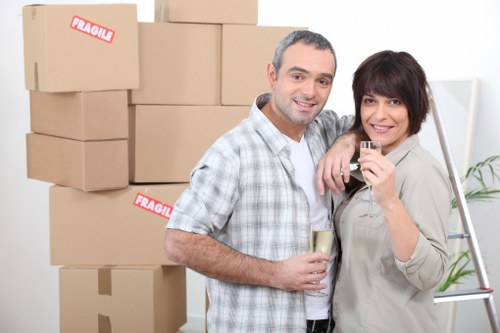 Customer confirming a removal booking and service details