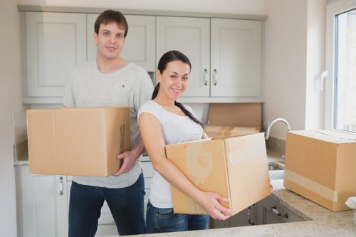 Careful packing and preparation for a house move in Tooting